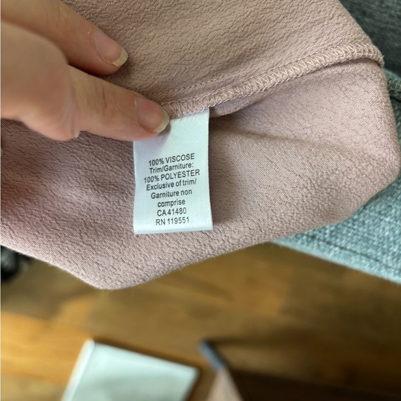 Pink faux-Wrap Dress - Picture 5 of 5